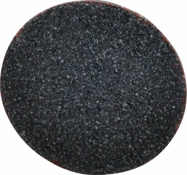 Norton - 1-1/2" Disc Diam, 50 Grit, Zirconia Alumina Quick Change Disc - Type S Attaching System, Coated, Brown, Coarse Grade, R821 Series - Eagle Tool & Supply