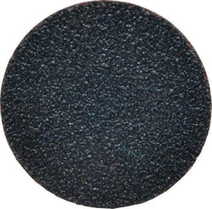 Norton - 1-1/2" Disc Diam, 80 Grit, Zirconia Alumina Quick Change Disc - Type S Attaching System, Coated, Brown, Medium Grade, R821 Series - Eagle Tool & Supply