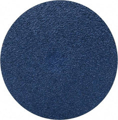 Norton - 4" Disc Diam, 50 Grit, Zirconia Alumina Quick Change Disc - Type S Attaching System, Coated, Coarse Grade, R821 Series - Eagle Tool & Supply