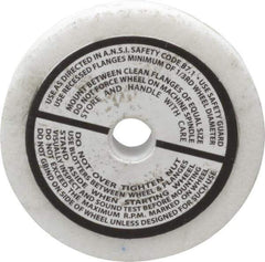 Grier Abrasives - 60 Grit Aluminum Oxide Type 1 Internal Grinding Wheel - 2-1/2" Diam x 3/8" Hole x 3/8" Thick, 12,987 Max RPM, Medium Grade, K Hardness, Vitrified Bond - Eagle Tool & Supply