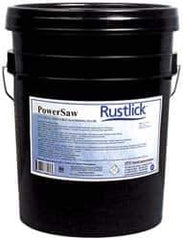 Rustlick - Rustlick PowerSaw, 5 Gal Pail Sawing Fluid - Synthetic, For Band Sawing, Circular Sawing, Grinding - Eagle Tool & Supply