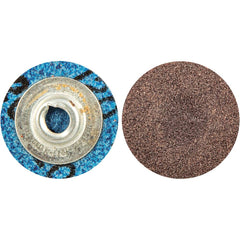 Norton - 1" 120 Grit Aluminum Oxide Quick Change Disc - Eagle Tool & Supply