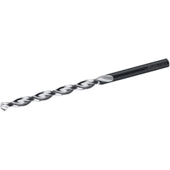 Walter-Titex - 31/64", 130° Point, Parabolic Flute, Cobalt Taper Length Drill Bit - Oxide Finish, 134mm Flute Length, 205mm OAL, Series A1547 - Eagle Tool & Supply