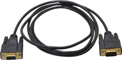 Tripp-Lite - 6' Long, DB9/DB9 Computer Cable - Black, Male x Female - Eagle Tool & Supply