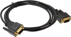 Tripp-Lite - 6' Long, HD15/HD15 Computer Cable - Black, Male x Male - Eagle Tool & Supply