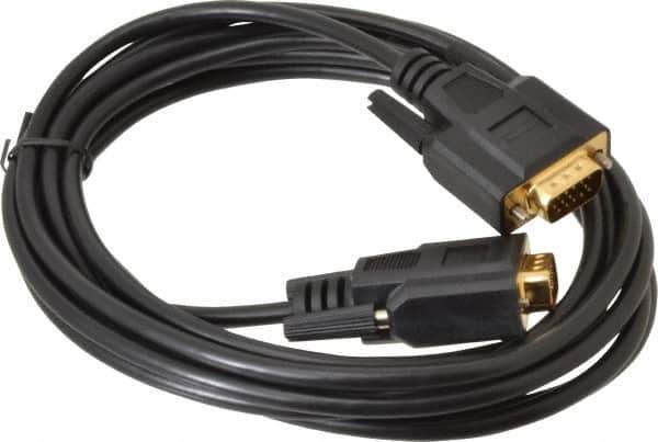 Tripp-Lite - 10' Long, HD15/HD15 Computer Cable - Black, Male x Male - Eagle Tool & Supply