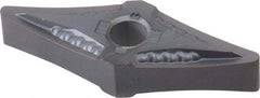 Kennametal - VNMG332 MS Grade KC5010 Carbide Turning Insert - TiAlN Finish, 35° Diamond, 3/8" Inscr Circle, 3/16" Thick, 1/32" Corner Radius - Eagle Tool & Supply