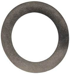 Made in USA - 0.3mm Thick, 12mm Inside x 18mm OD, Round Shim - 7/16" Screw, Uncoated 302/304 Stainless Steel - Eagle Tool & Supply