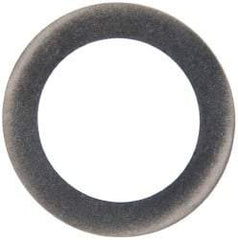 Made in USA - 0.3mm Thick, 25mm Inside x 36mm OD, Round Shim - 7/8" Screw, Uncoated 302/304 Stainless Steel - Eagle Tool & Supply