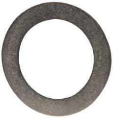 Made in USA - 0.51mm Thick, 12mm Inside x 18mm OD, Round Shim - 7/16" Screw, Uncoated 302/304 Stainless Steel - Eagle Tool & Supply