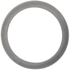 Made in USA - 0.51mm Thick, 40mm Inside x 50mm OD, Round Shim - Uncoated 302/304 Stainless Steel - Eagle Tool & Supply