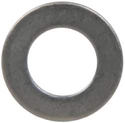 Made in USA - 1mm Thick, 8mm Inside x 14mm OD, Round Shim - 1/4" Screw, Uncoated 302/304 Stainless Steel - Eagle Tool & Supply