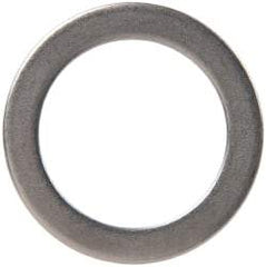 Made in USA - 1mm Thick, 20mm Inside x 28mm OD, Round Shim - 3/4" Screw, Uncoated 302/304 Stainless Steel - Eagle Tool & Supply
