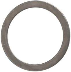 Made in USA - 0.039" Thick, 40mm Inside x 50mm OD, Round Shim - Uncoated 302/304 Stainless Steel - Eagle Tool & Supply