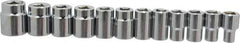 Blackhawk by Proto - 11 Piece 1/2" Drive Socket Set - 6 Points, 3/8" to 1" Range, Inch Measurement Standard - Eagle Tool & Supply