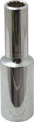 Blackhawk by Proto - 1/2" Drive, Deep Hand Socket - 12 Points, 3-3/32" OAL, Chrome Finish - Eagle Tool & Supply