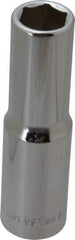 Blackhawk by Proto - 1/2" Drive, Deep Hand Socket - 6 Points, 3-9/32" OAL, Chrome Finish - Eagle Tool & Supply