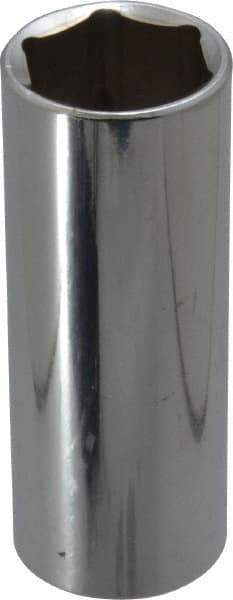 Blackhawk by Proto - 1/2" Drive, Deep Hand Socket - 6 Points, 3-3/32" OAL, Chrome Finish - Eagle Tool & Supply