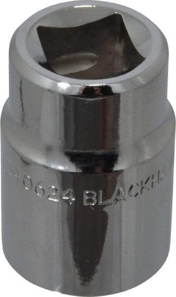 Blackhawk by Proto - 3/4", 1/2" Drive, Standard Hand Socket - 6 Points, 1-1/2" OAL, Chrome Finish - Eagle Tool & Supply