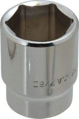 Blackhawk by Proto - 7/8", 1/2" Drive, Standard Hand Socket - 6 Points, 1-1/2" OAL, Chrome Finish - Eagle Tool & Supply