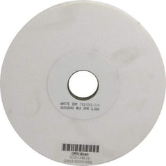 Grier Abrasives - 7" Diam x 1-1/4" Hole x 1/2" Thick, K Hardness, 80 Grit Surface Grinding Wheel - Aluminum Oxide, Type 1, Medium Grade, 3,600 Max RPM, Vitrified Bond, No Recess - Eagle Tool & Supply