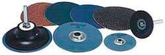 Superior Abrasives - 36 Piece, 36, 60, 80, 120 Grit, 3" Disc Diam, Abrasive Disc Kit - Coated & Nonwoven, Very Coarse, Medium, Fine Grade, Aluminum Oxide - Eagle Tool & Supply