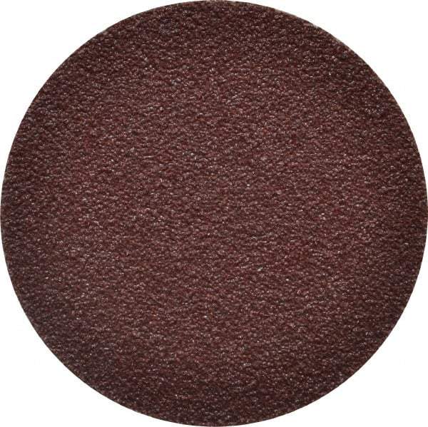 Superior Abrasives - 2" Disc Diam, 60 Grit, Aluminum Oxide Quick Change Disc - Type S Attaching System, Coated, Medium Grade - Eagle Tool & Supply