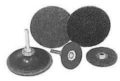 Superior Abrasives - 3" Disc Diam, Aluminum Oxide Quick Change Disc - Type S Attaching System, Nonwoven, Blue, Very Fine Grade, FD Series - Eagle Tool & Supply