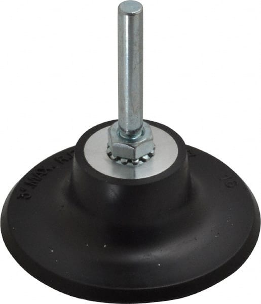 Value Collection - 3" Diam Quick-Change Type S Disc Backing Pad - Eagle Tool & Supply
