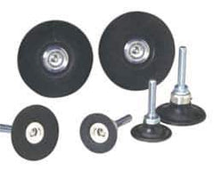 Standard Abrasives - 2" Diam Quick-Change Disc Backing Pad - 1/4" Shank Diam, Hard Density, 20,000 RPM, Lockit Compatible - Eagle Tool & Supply