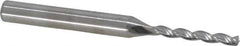 Kennametal - 3mm 130° Solid Carbide Jobber Drill - Bright Finish, Right Hand Cut, Spiral Flute, Straight Shank, 66mm OAL, Standard Point - Eagle Tool & Supply