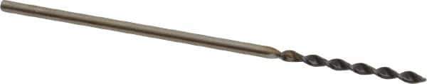 Accupro - #60 130° Cobalt Jobber Drill - TiAlN Finish, Right Hand Cut, Parabolic Flute, Straight Shank, 1-11/32" OAL, Split Point - Eagle Tool & Supply
