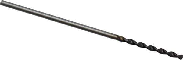Accupro - #59 130° Cobalt Jobber Drill - TiAlN Finish, Right Hand Cut, Parabolic Flute, Straight Shank, 1-11/32" OAL, Split Point - Eagle Tool & Supply