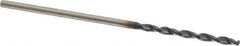 Accupro - #55 130° Cobalt Jobber Drill - TiAlN Finish, Right Hand Cut, Parabolic Flute, Straight Shank, 1-1/2" OAL, Split Point - Eagle Tool & Supply