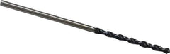 Accupro - #53 130° Cobalt Jobber Drill - TiAlN Finish, Right Hand Cut, Parabolic Flute, Straight Shank, 1-11/16" OAL, Split Point - Eagle Tool & Supply
