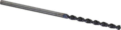 Accupro - 1.65mm 130° Cobalt Jobber Drill - TiAlN Finish, Right Hand Cut, Parabolic Flute, Straight Shank, 1-11/16" OAL, Split Point - Eagle Tool & Supply