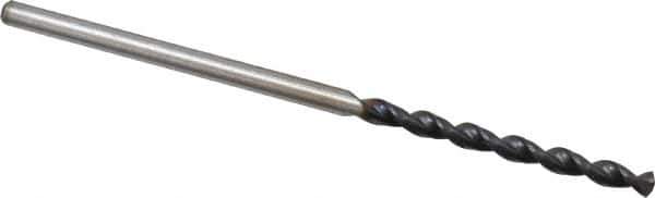 Accupro - #51 130° Cobalt Jobber Drill - TiAlN Finish, Right Hand Cut, Parabolic Flute, Straight Shank, 1-11/16" OAL, Split Point - Eagle Tool & Supply