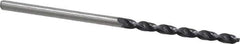 Accupro - #43 130° Cobalt Jobber Drill - TiAlN Finish, Right Hand Cut, Parabolic Flute, Straight Shank, 2-3/32" OAL, Split Point - Eagle Tool & Supply