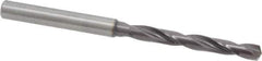 Guhring - 0.1969" 140° Solid Carbide Jobber Drill - FIREX Finish, Right Hand Cut, Spiral Flute, Straight Shank, 82mm OAL, SU Point - Eagle Tool & Supply