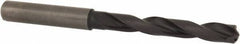 Guhring - 0.2677" 140° Solid Carbide Jobber Drill - FIREX Finish, Right Hand Cut, Spiral Flute, Straight Shank, 91mm OAL, SU Point - Eagle Tool & Supply