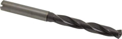 Guhring - 0.2953" 140° Solid Carbide Jobber Drill - FIREX Finish, Right Hand Cut, Spiral Flute, Straight Shank, 91mm OAL, SU Point - Eagle Tool & Supply