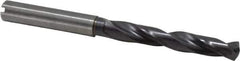 Guhring - 19/64" 140° Solid Carbide Jobber Drill - FIREX Finish, Right Hand Cut, Spiral Flute, Straight Shank, 91mm OAL, SU Point - Eagle Tool & Supply