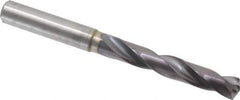Guhring - 9.25mm 140° Solid Carbide Jobber Drill - FIREX Finish, Right Hand Cut, Spiral Flute, Straight Shank, 103mm OAL, SU Point - Eagle Tool & Supply