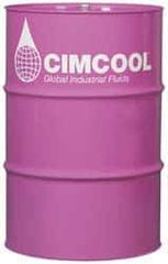 Cimcool - Cimperial 1070, 55 Gal Drum Cutting & Grinding Fluid - Water Soluble, For Boring, Broaching, Drilling, Milling, Reaming, Sawing, Tapping - Eagle Tool & Supply