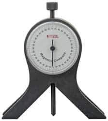 SPI - 360° Measuring Range, Magnetic Base Dial Protractor - Accuracy Up to 3 per min - Eagle Tool & Supply