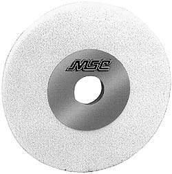 Grier Abrasives - 7" Diam x 1-1/4" Hole x 1/4" Thick, K Hardness, 80 Grit Surface Grinding Wheel - Aluminum Oxide, Type 1, Medium Grade, 3,600 Max RPM, Vitrified Bond, No Recess - Eagle Tool & Supply