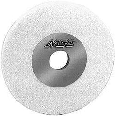 Grier Abrasives - 7" Diam x 1-1/4" Hole x 1/4" Thick, K Hardness, 80 Grit Surface Grinding Wheel - Aluminum Oxide, Type 1, Medium Grade, 3,600 Max RPM, Vitrified Bond, No Recess - Eagle Tool & Supply