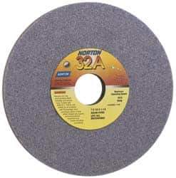 Norton - 14" Diam x 5" Hole x 1-1/2" Thick, J Hardness, 60 Grit Surface Grinding Wheel - Silicon Carbide, Type 1, Medium Grade, 1,800 Max RPM, Vitrified Bond, No Recess - Eagle Tool & Supply