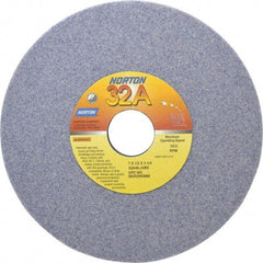 Norton - 7" Diam x 1-1/4" Hole x 1/2" Thick, J Hardness, 46 Grit Surface Grinding Wheel - Aluminum Oxide, Type 1, Coarse Grade, 3,600 Max RPM, Vitrified Bond, No Recess - Eagle Tool & Supply