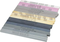 Made in USA - 30 Piece Aluminum Oxide Polishing Stone Kit - Coarse, Medium & Fine - Eagle Tool & Supply